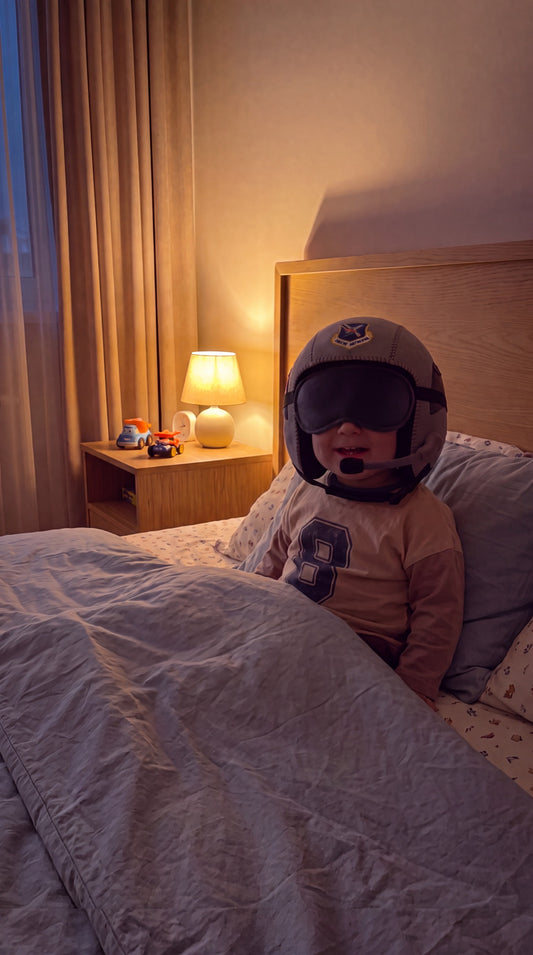 Fighter Jet Baby Helmet